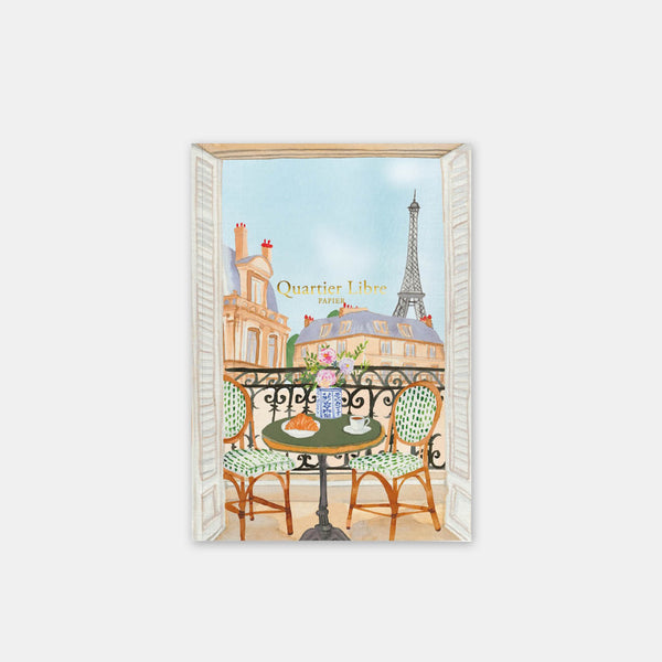 Carnet A6 Ptit dej à Paris