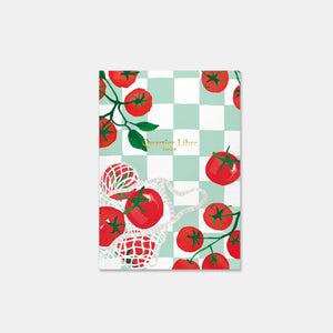 A6 Tomato Notebook