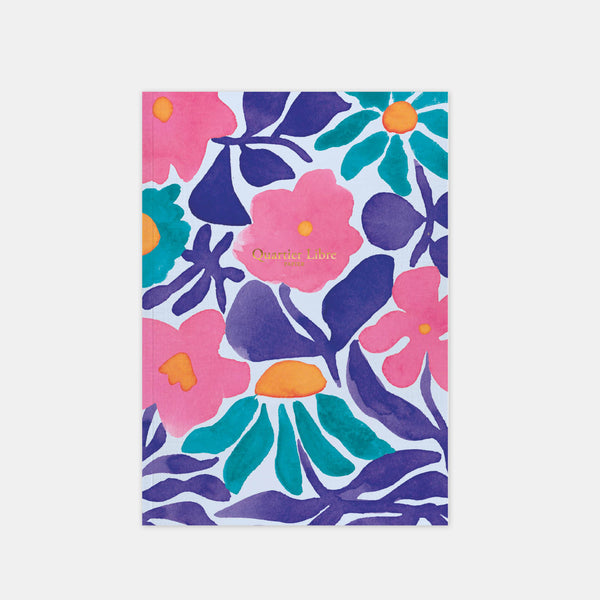 A5 Flowers Notebook