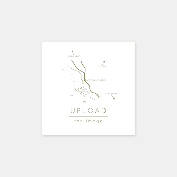 Carton invitation de mariage belle demeure