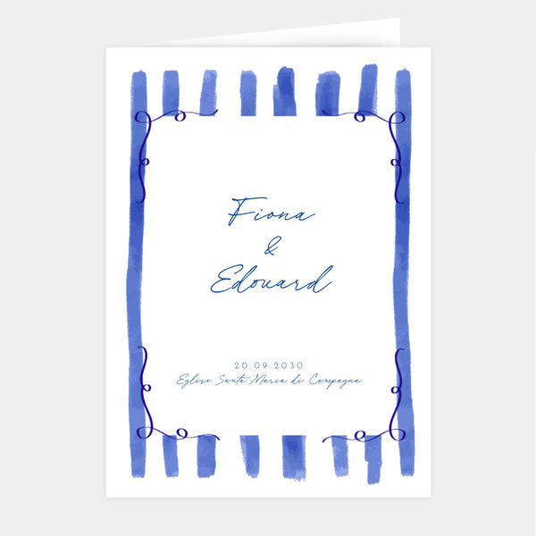 Livret de mariage jolies lignes