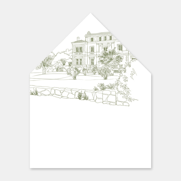 Schönes Futter für Hausbriefumschläge