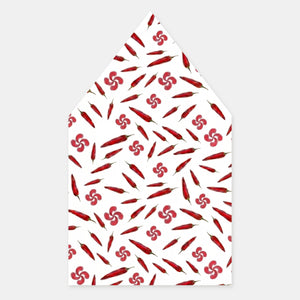 Doublure enveloppe carrée Pays Basque