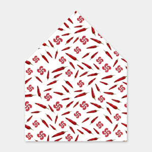 Doublure enveloppe pays basque