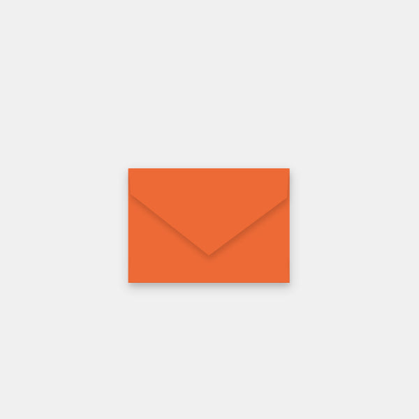 Enveloppe 70x100 mm vélin orange