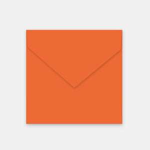 Enveloppe 165x165 mm velin orange
