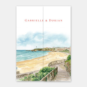 Faire-part de mariage au Pays Basque