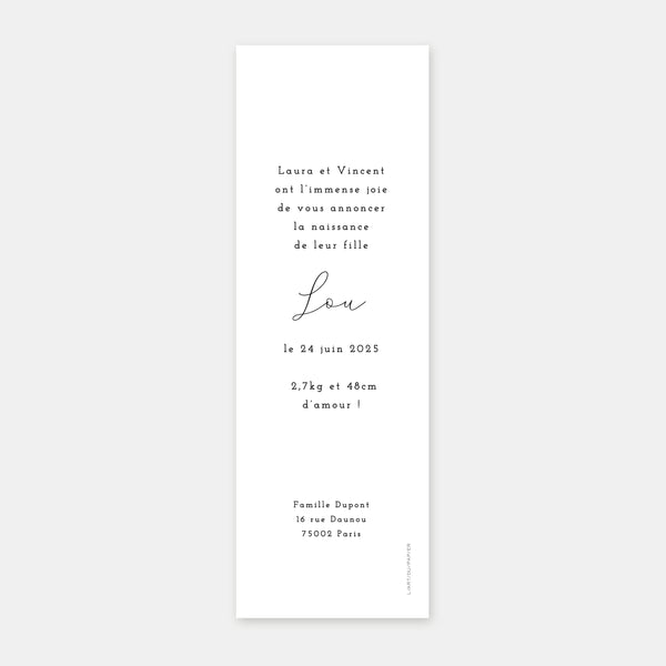 Birth announcement photo booth 4 photos