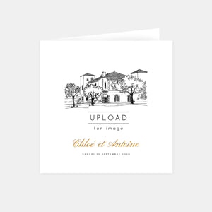 Faire-part de mariage héritage