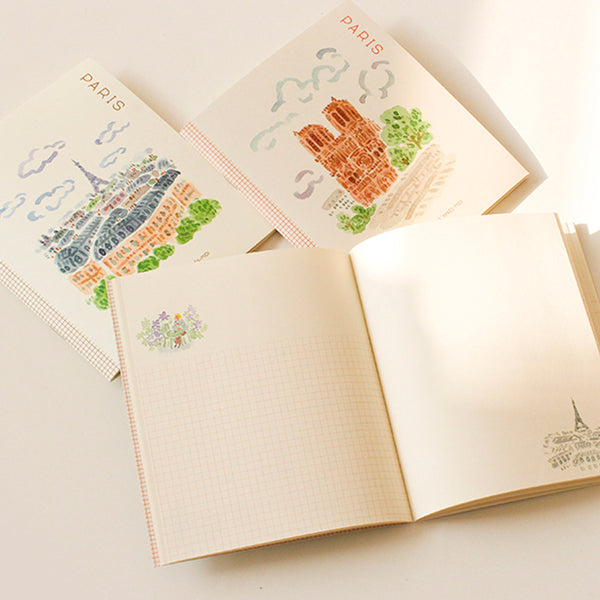 Petit carnet de voyage Paris - City 01