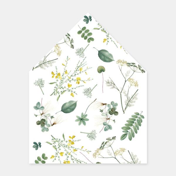 Wildflower envelope lining - 50ex