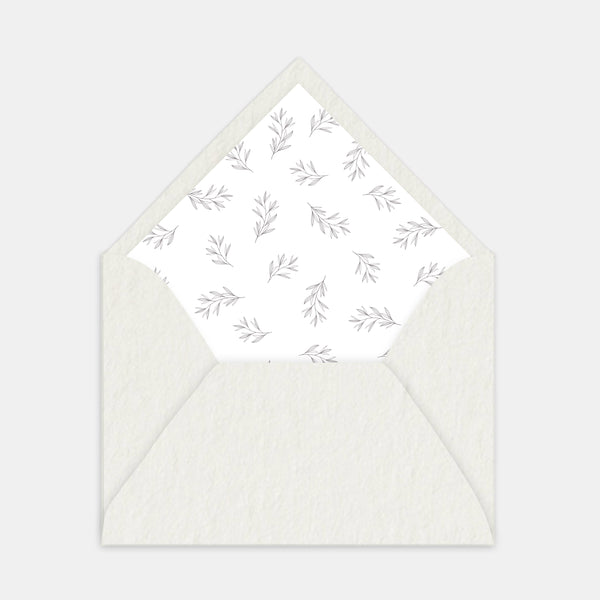 Doublure enveloppe nature chic - 50ex