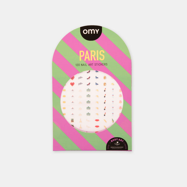 Stickers décoratifs d'ongles - Paris