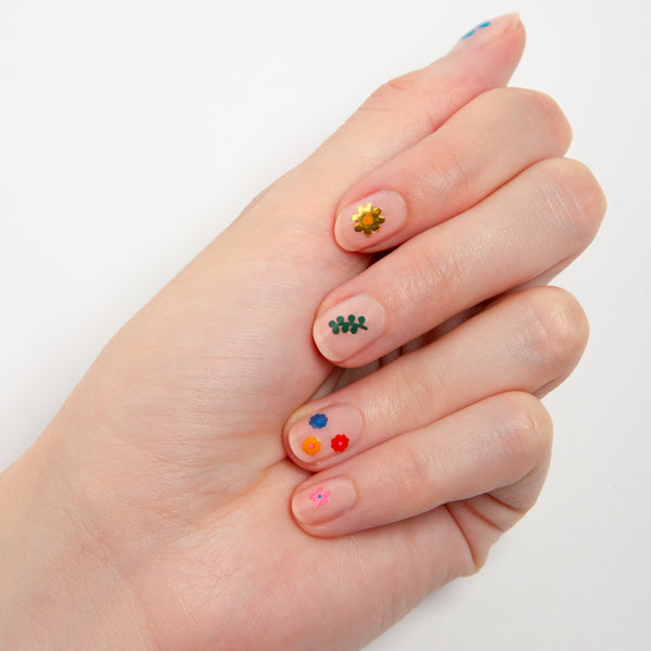 Stickers décoratifs d'ongles – Fleur