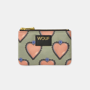Leopard mini clutch