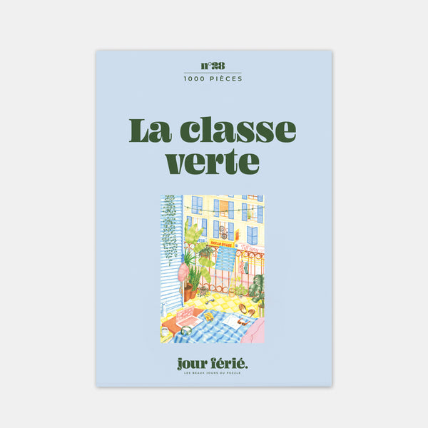 Puzzle la classe verte - 1000 pièces