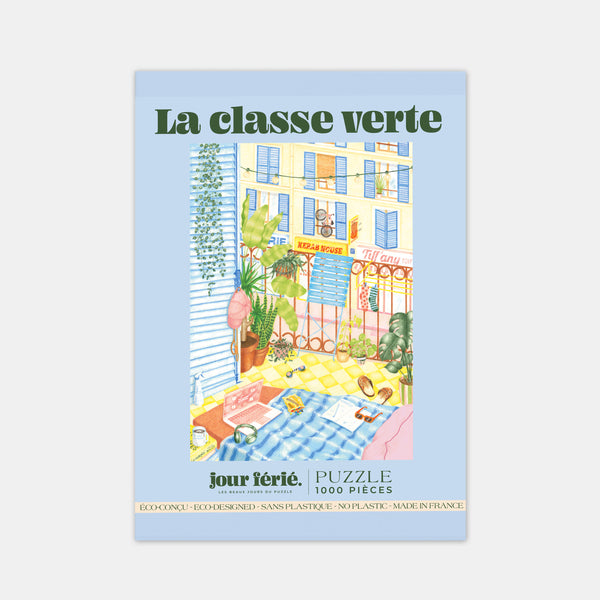 Puzzle la classe verte - 1000 pièces