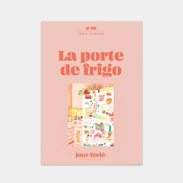 Puzzle la porte de frigo - 1000 pièces