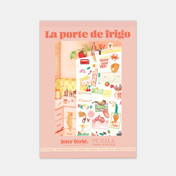 Puzzle la porte de frigo - 1000 pièces