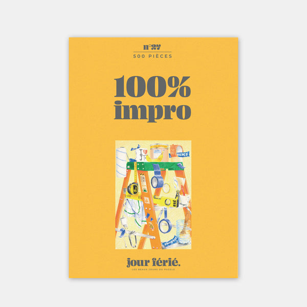 Puzzle 100 % impro - 500 pièces