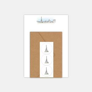 Set de papiers à lettre - Paris