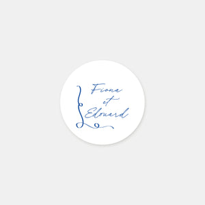 Stickers personnalisés mariage arabesque - 48ex