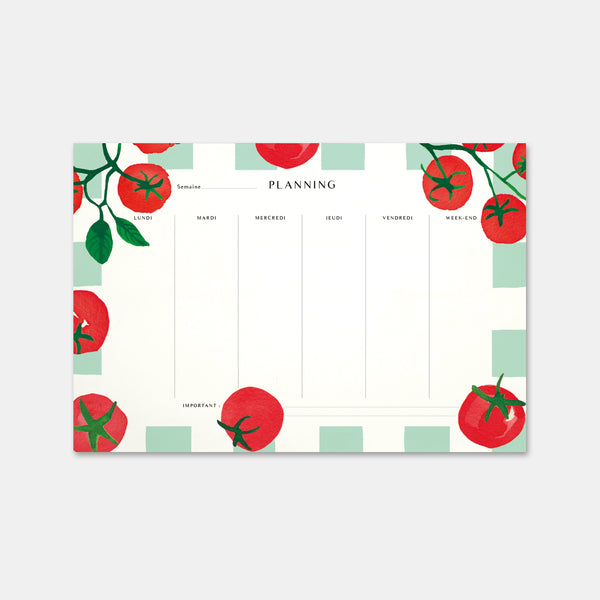 Weekly Tomato Planner