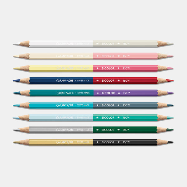 Set crayon de couleur bicolor Alpine Frost
