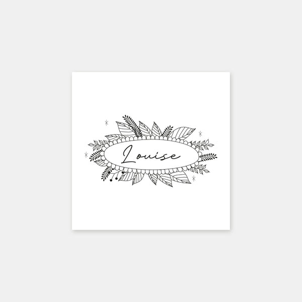 Tampon personnalisé prénom