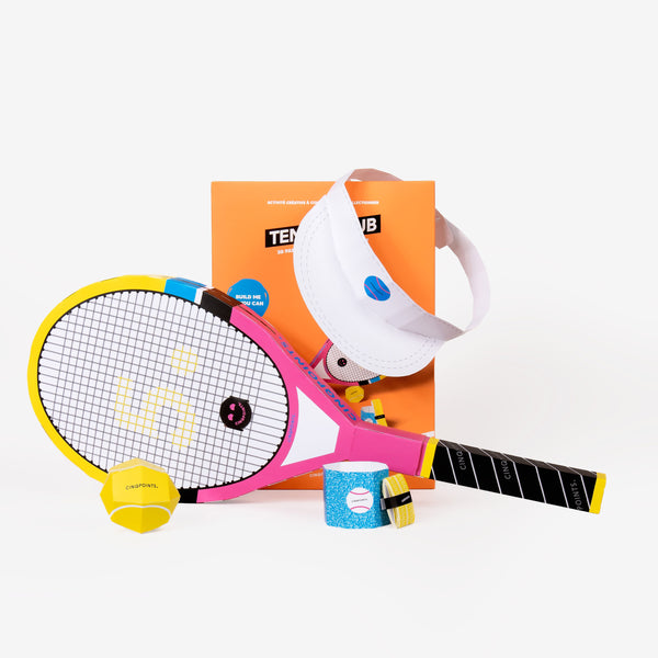 3D paper model - Tennis club