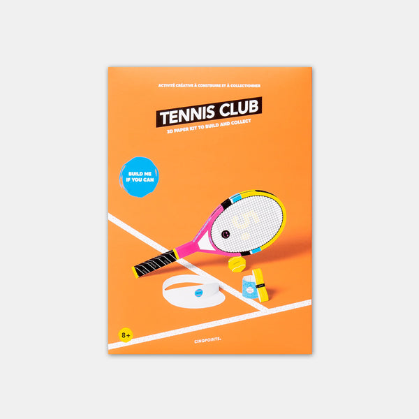3D paper model - Tennis club