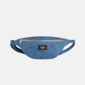 Denim fanny pack - Anaïs