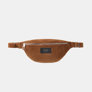 Velvet fanny pack - Caramel