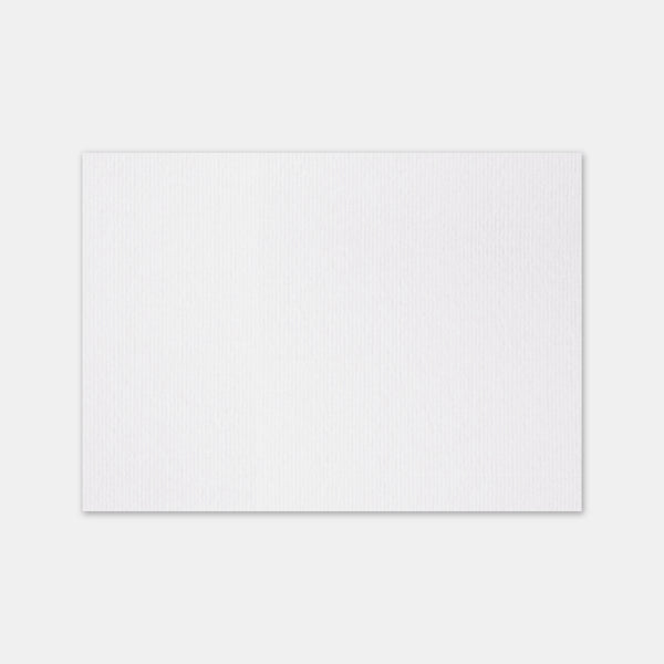 Carte 105x148mm vergé blanc naturel