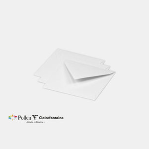 Envelope 120x120 vellum 120g white Pollen