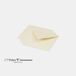 Envelope 120x120 vellum 120g ivory Pollen