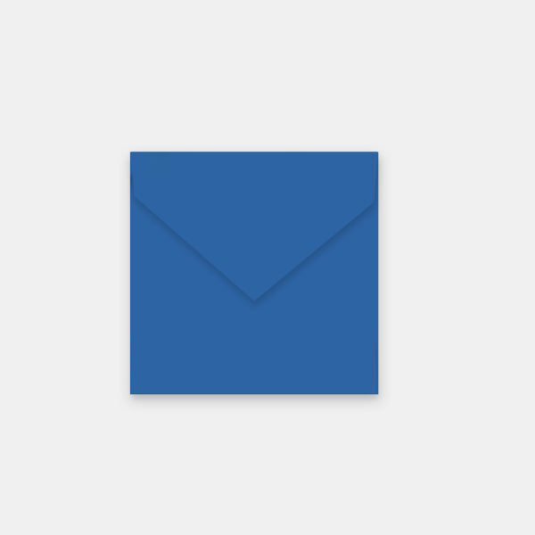Envelope 120x120 mm royal blue vellum