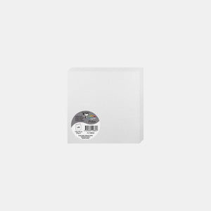 Vorgefaltete Karte 135x270 schillernd 210g schillernd weiß Pollen