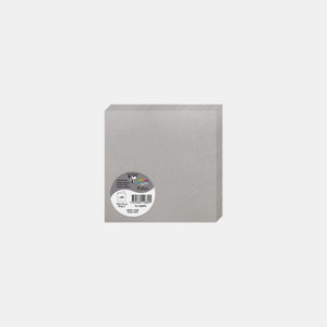 Vorgefaltete Karte 135x270 schillernd 210g Silber Pollen