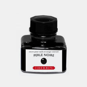 Bouteille 30 ml encre pour stylo perle des encres noir