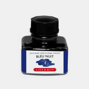Bottle 30 ml midnight blue pen ink