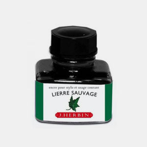 Bouteille 30 ml encre pour stylo lierre sauvage