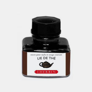 Bouteille 30 ml encre pour stylo lie de thé