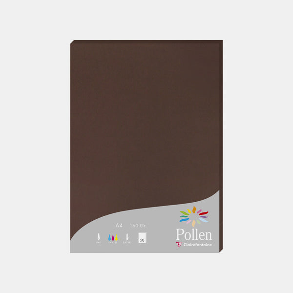 A4 vellum sheet 160g cocoa Pollen