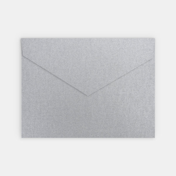 Envelope 140x190 mm silver metallic