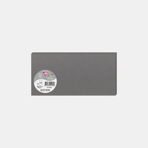 Carte 106x213 velin 210g gris acier Pollen