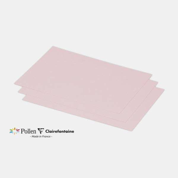 Card 158x222 vellum 210g pink Pollen
