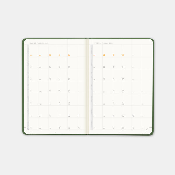 Agenda 2023 Rhodia a6 sauge