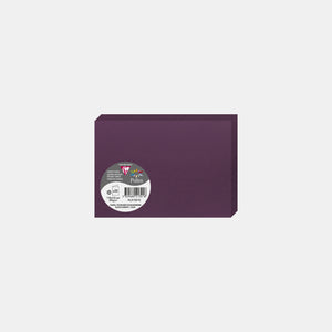 Vorgefaltete Karte, 110 x 210 Pergament, 210 g schwarze Johannisbeerpollen