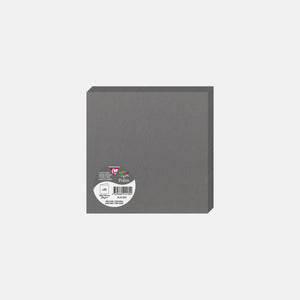 Carte pré pliée 160x320 velin 210g gris acier Pollen